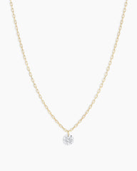 Floating Diamond Necklace