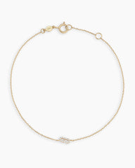 Diamond Pavé Alphabet Bracelet