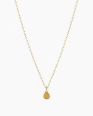 14k Gold Birthstone Necklace