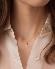 Diamond Bond Key Necklace