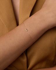 Diamond Bond Butterfly Bracelet