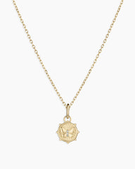 Diamond Butterfly Charm Necklace