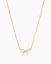 Diamond Put a Bow on it Necklace