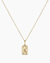 Diamond Ace Charm Necklace