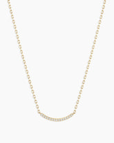 Diamond Taner Bar Mini Necklace