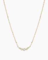 Elle Diamond Cluster Necklace