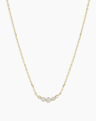 Elle Diamond Cluster Necklace