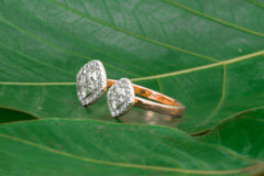 Dazzling Diamond Cluster Adjustable Ring in Cushion Design