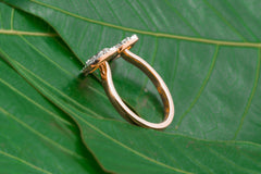 Dazzling Diamond Cluster Adjustable Ring in Cushion Design