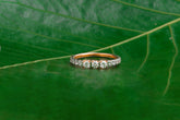 Classic Diamond Band Ring with Prong-Set Brilliance