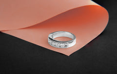 channel setting ring