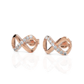 Eternal Infinity Diamond Earrings