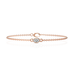 Oval Cut Everyday Diamond Bracelet