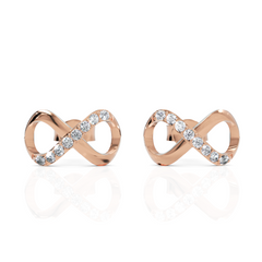 Eternal Infinity Diamond Earrings