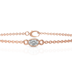 Oval Cut Everyday Diamond Bracelet