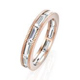 Cluster Baguettes Diamond Eternity Band