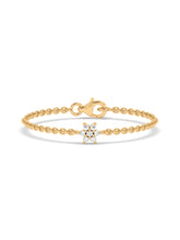 Lab Grown Daisy Flower Diamond Bracelet for Women