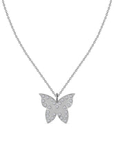 Papillon Lab Grown Diamond Butterfly Pendant With Chain