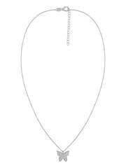 Papillon Lab Grown Diamond Butterfly Pendant With Chain