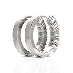 Scarlett Sparkle Diamond Hoop Earrings