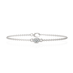 Oval Cut Everyday Diamond Bracelet