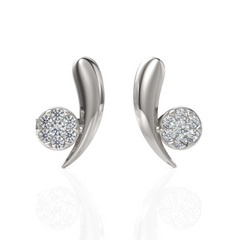 Heavenly Diamond Studded Earrings