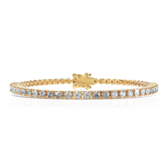 Everyday Round Cut Diamond Tennis Bracelet(0.067 Each)