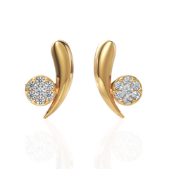 Heavenly Diamond Studded Earrings