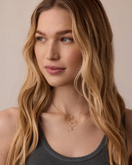 Diamond Pavé Mini Heart Necklace