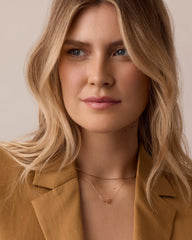 Diamond Bond Interlocking Link Necklace