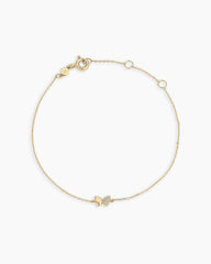 Diamond Bond Butterfly Bracelet