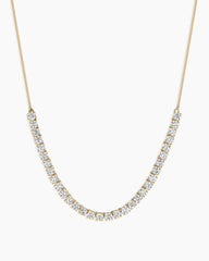 Lab Grown Diamond Tennis Row Necklace