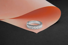 channel setting ring