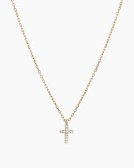 Diamond Cross Necklace