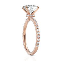 Finest Solitaire Oval Cut Diamond Wedding Ring (1.50 CT. Oval Cut)