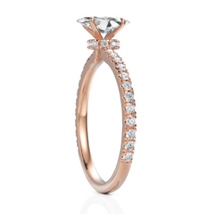Imperial Marquise Cut Solitaire Diamond Ring (0.50 CT. Marquise)