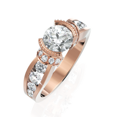 Isabella Solitaire Diamond Wedding & Engagement Ring