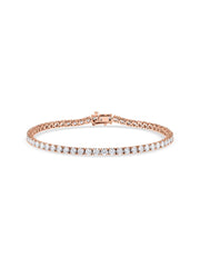 Lab Grown Diamond Gold Tennis Bracelet
