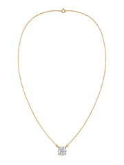 Radiant 1 Carat Lab Grown Diamond Necklace