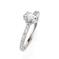 Classic Pear Solitaire Diamond Ring (0.50 CT. Pear)