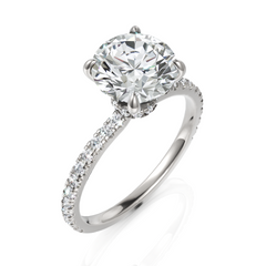 Epic Round Cut Solitaire Diamond Ring (2.00 CT. Round Solitaire)